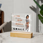 Grace Karate Kid Acrylic