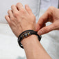 To My Dad | Raised By a Strong Man | Love You Forever Engraved Bracelet