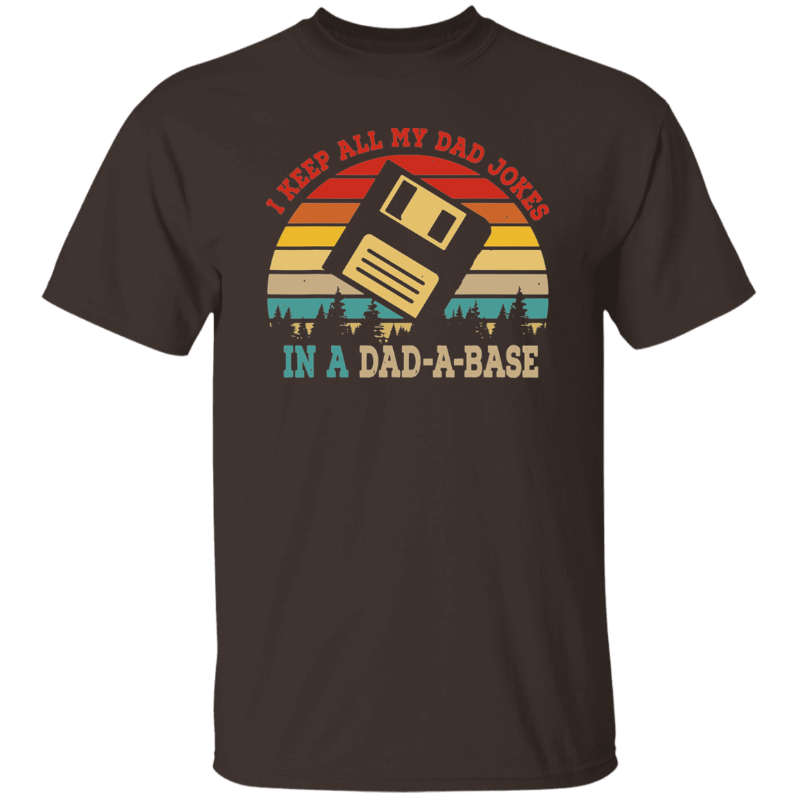 Men's Dad-Base Funny T-Shirt