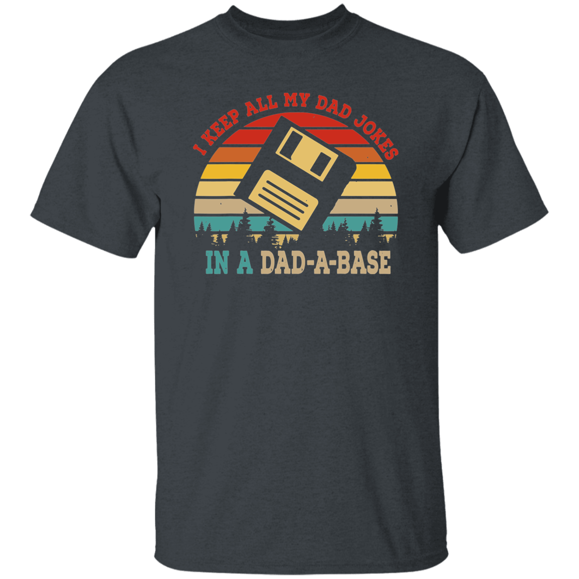 Men's Dad-Base Funny T-Shirt