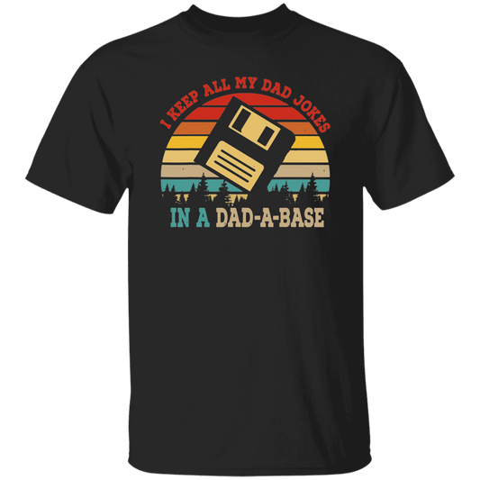 Men's Dad-Base Funny T-Shirt