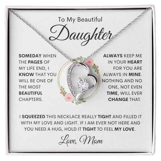 To My Beautiful Daughter | Beautiful Chapter | Forever Love Necklace