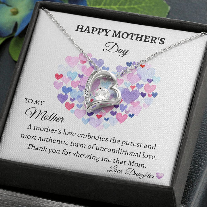 Happy Mother's Day | Unconditional Love (Forever Love Necklace)