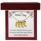 Happy Mother's Day | Feet Personalized Name Necklace Birthstone Humor